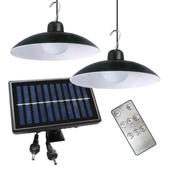 Lampa Solarna Saturn Podwójna EKO9151 Eko‑Light - obrazek 1