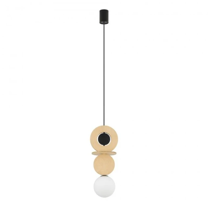Lampa wisząca DROPS Naturalne drewno 11173 Nowodvorski - obrazek 1