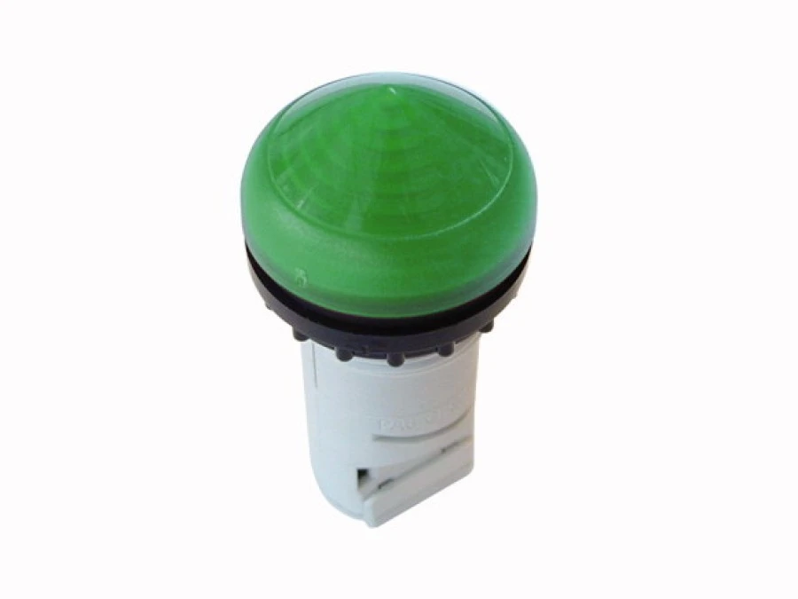 Lampka sygnalizacyjna 22mm zielona wystająca M22‑LCH‑G 216916 /10szt./ - obrazek 1