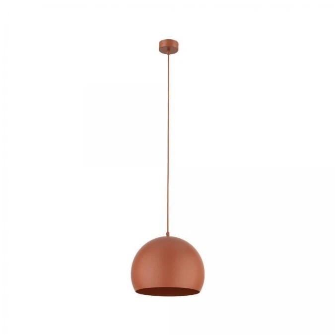 Lampa wisząca pojedyncza z kloszem w kształcie kopuły – ZOE BRICK M E27 10175 TK Lighting - obrazek 1
