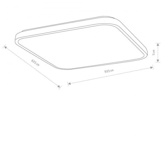 Lampa sufitowa plafon AGNES SQUARE LED PRO 10987 Nowodvorski - obrazek 2