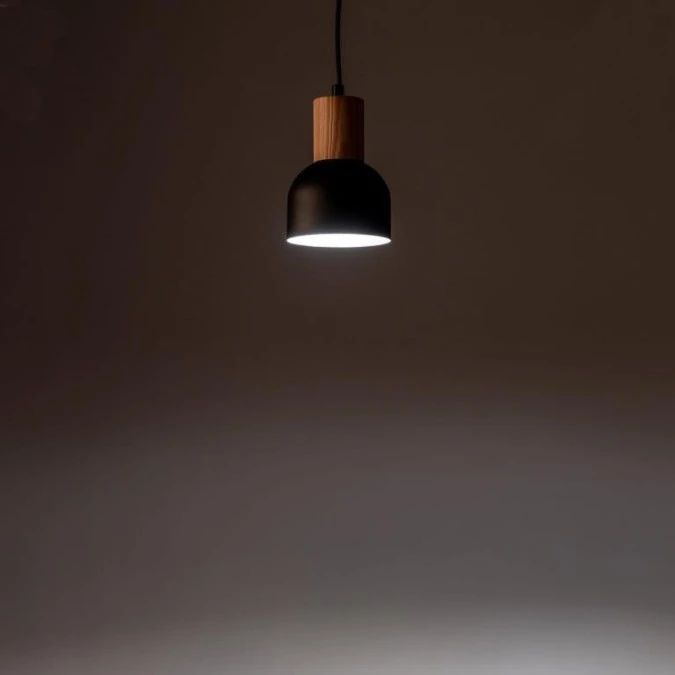 Lampa wisząca CAIRO kolor Czarny / jasne drewno 4894 TK Lighting - obrazek 3
