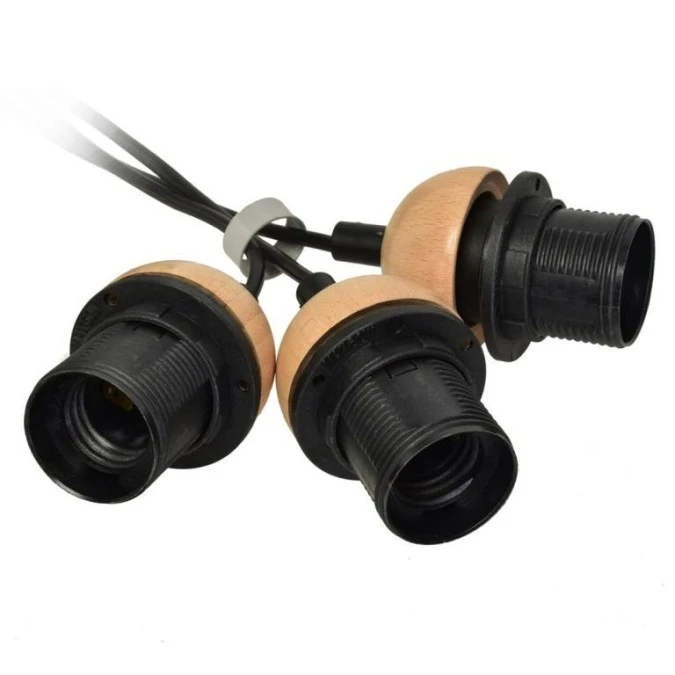 Lampa wisząca DAMA BLACK 3xE27 MLP6580 Milagro - obrazek 1