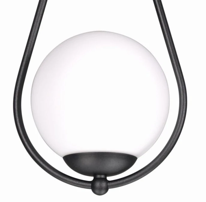 Lampa wisząca w kształcie łezki, do kuchni z serii NEVE BLACK K‑4770 Kaja Lighting - obrazek 3