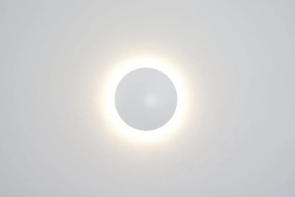 Lampa ścienna PLATILLO biała okrągła LED 3000K LP‑8102/1C‑6W WH Light Prestige - obrazek 3