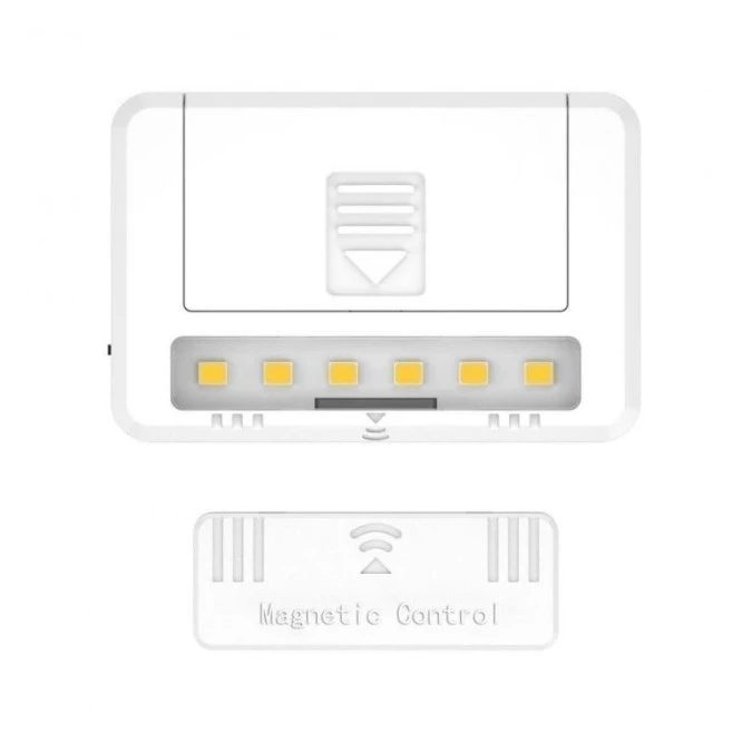 Lampka LED 0.5W do Szafki Szuflady Włącznik Magnetyczny 2x I‑LED‑A‑CABINET - obrazek 2