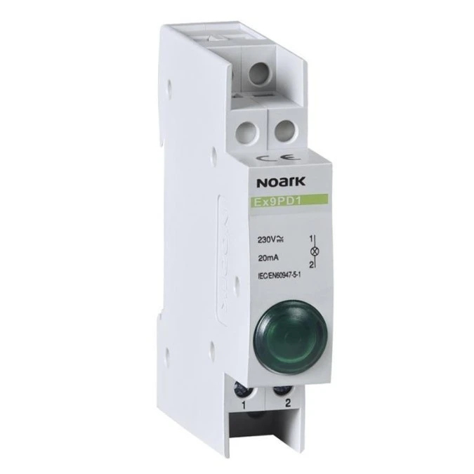 Lampka modułowa 1‑fazowa 230V LED (zielony) Ex9PD1g - obrazek 1