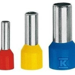 Końcówka tulejkowa izolowana HI 1/12 ERHL=100SZT /100opk/ E08KH-02010103702 Końcówka tulejkowa izolowana HI 1/12 ERHL=100SZT /100opk/ E08KH-02010103702