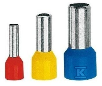 Końcówka tulejkowa izolowana HI 1/12 ERHL=100SZT /100opk/ E08KH-02010103702 - obrazek 1