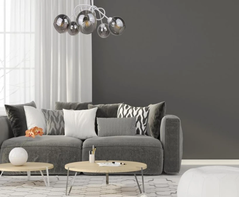 Lampa sufitowa nowoczesna 5xE27 RING WHITE - obrazek 2