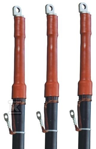 Głowica wnętrzowa 3x24MONOi1.240 (70-240mm2) termokurczliwa 12/20kV do kabli 1-żyłowych ekranowanych o izolacji polimerowej, zestaw na 3 żyły EUROMOLD 3X24MONOI1.240 - obrazek 1