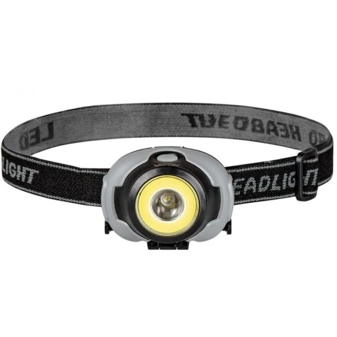 Latarka czołowa bateryjna LED + COB 170lm VA0119 Vayox - obrazek 1