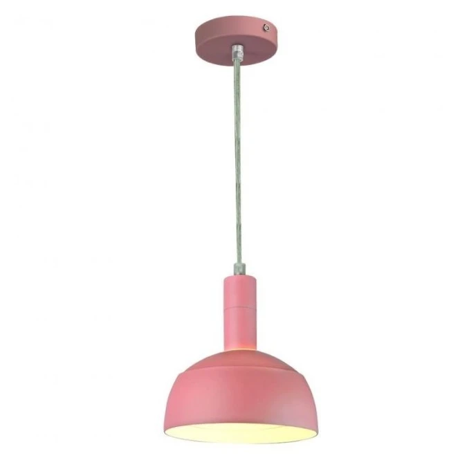Lampa Wisząca VT‑7100 E14 Max. 60W Różowa 3923 - obrazek 1