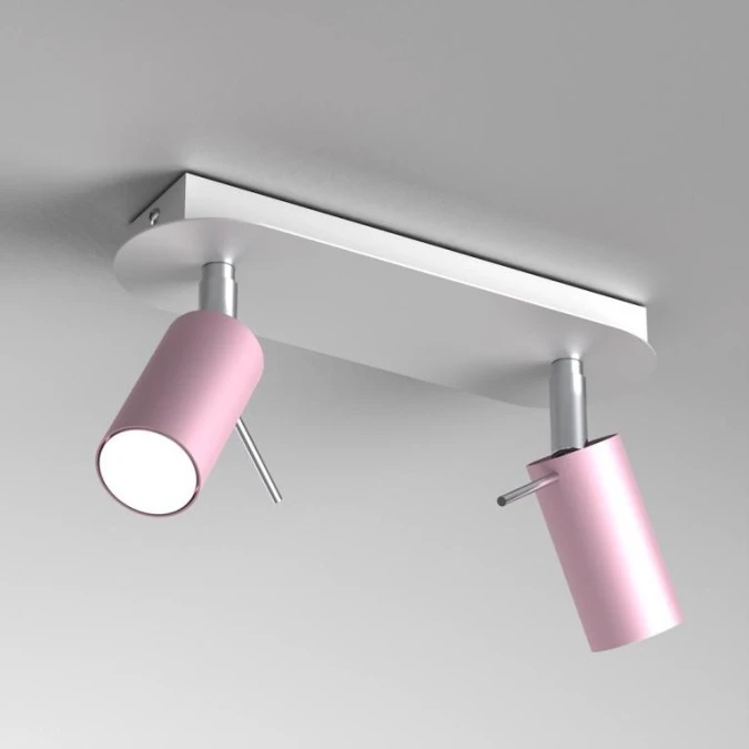 Lampa sufitowa PRESTON PINK/WHITE 2x mini GU10 MLP7627 Milagro - obrazek 2