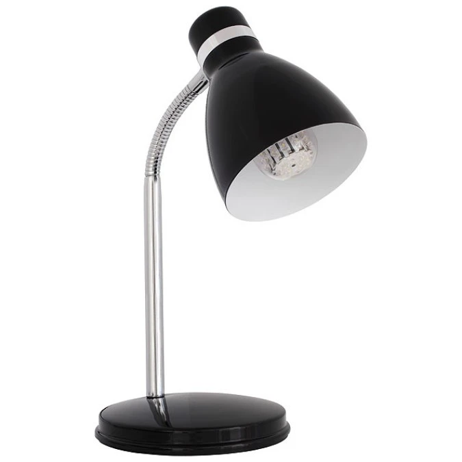 Lampka biurkowa max 10W LED E14 kl.II IP20 ZARA HR‑40‑B czarny 7561 - obrazek 2