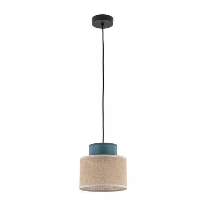 Lampa wisząca z podwójnym kloszem DUO JUTA GREEN na E27 3257 TK Lighting - obrazek 1