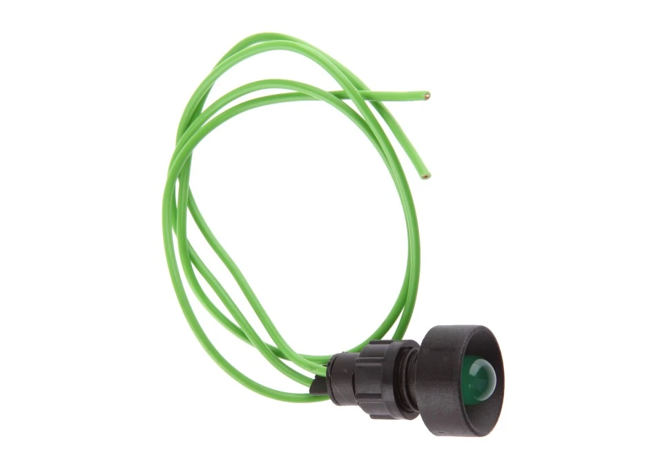 Lampka sygnalizacyjna 10mm zielona 230V AC KLP 10G/230V 84510005 - obrazek 1