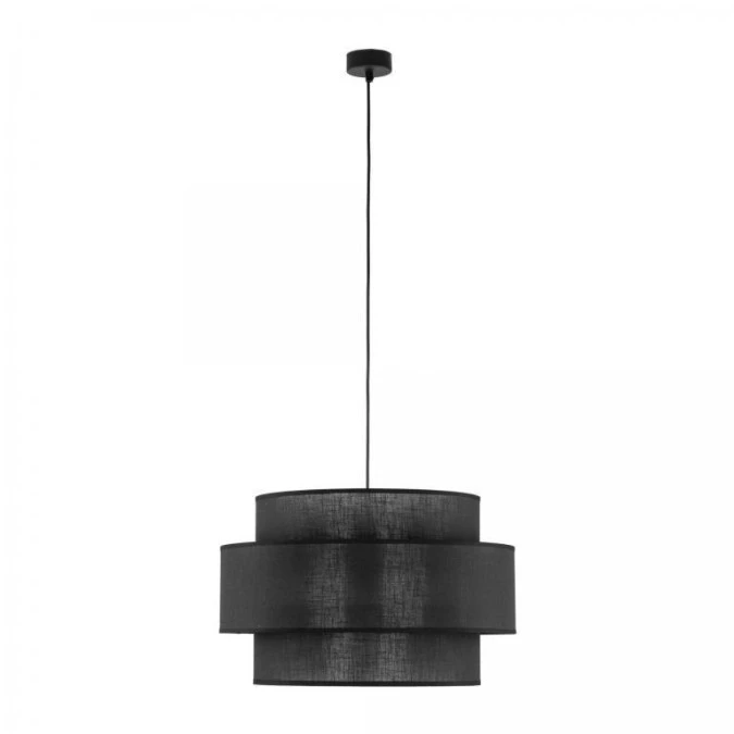 Lampa wisząca z czarnym abażurem 3xE27 CALISTO 5099 TK Lighting - obrazek 2