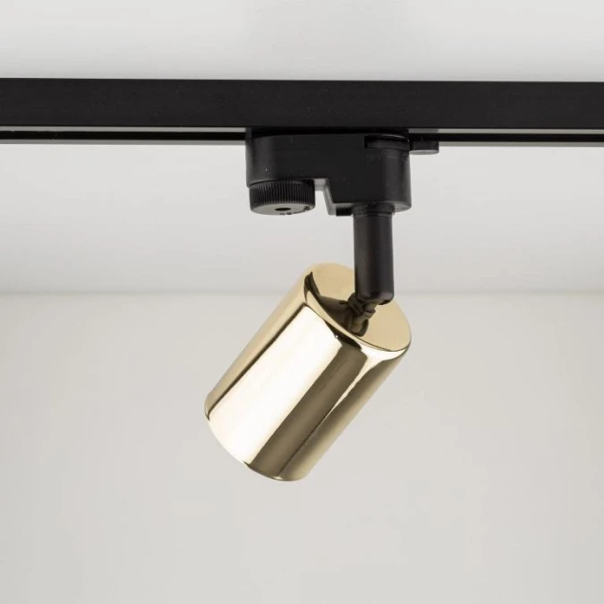 Lampa reflektor na szynę 1 fazowy złoty TRACER GOLD GU10 4921 TK Lighting - obrazek 3