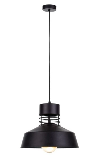 Lampa wisząca nowoczesna loftowa 1xE27 TITANIUM BLACK - obrazek 1