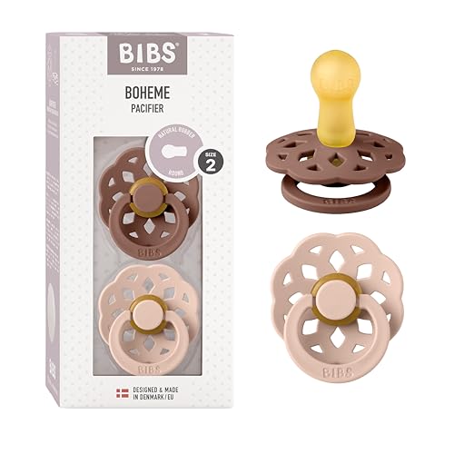Bibs Dwupak Boheme Smoczek Uspokajający Kauczuk Hevea Rozmiar M 6M+ 2Szt Woodchuck & Blush Bibs Dwupak Boheme Smoczek Uspokajający Kauczuk Hevea Rozmiar M 6M+ 2Szt Woodchuck & Blush