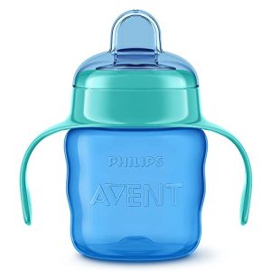 PHILIPS Avent SCF551/05 kubek do dzióbka, zielony i niebieski, 1 sztuka (1 opakowanie) PHILIPS Avent SCF551/05 kubek do dzióbka, zielony i niebieski, 1 sztuka (1 opakowanie)