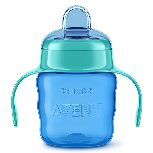 PHILIPS Avent SCF551/05 kubek do dzióbka, zielony i niebieski, 1 sztuka (1 opakowanie) PHILIPS Avent SCF551/05 kubek do dzióbka, zielony i niebieski, 1 sztuka (1 opakowanie)