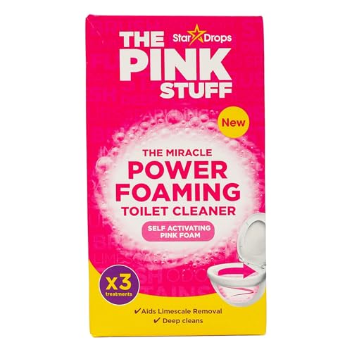 The Pink Stuff Miracle Foaming Środek do czyszczenia toalet - 3x100 g - obrazek 1