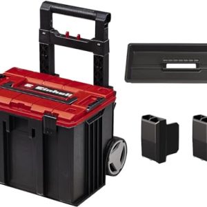 Oryginalna Einhell Walizka systemowa E Case L (maks. 120 kg, uniwersalne przechowywanie i transport akcesoriów narzędzi, możliwość układania w stosy, łączenia) Oryginalna Einhell Walizka systemowa E Case L (maks. 120 kg, uniwersalne przechowywanie i transport akcesoriów narzędzi, możliwość układania w stosy, łączenia)
