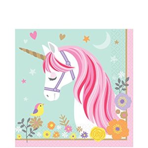Serwetki, Magiczny Jednorożec, 33 cm, 16 sztuk Serwetki, Magiczny Jednorożec, 33 cm, 16 sztuk