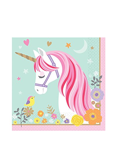 Serwetki, Magiczny Jednorożec, 33 cm, 16 sztuk - obrazek 1