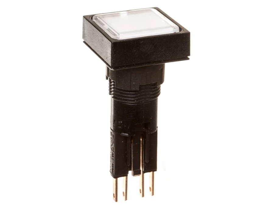 Lampka sygnalizacyjna 25x25mm biała 24V AC/DC Q25LF‑WS/WB 089151 - obrazek 2