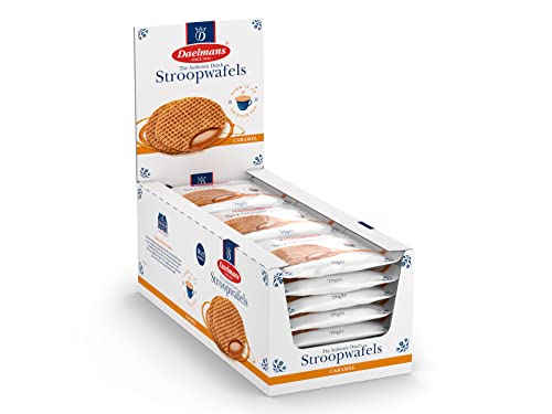 Daelmans Stroopwafels Karamell 78 g x 18 gram in a Box Authentische Holländische Waffeln - obrazek 1