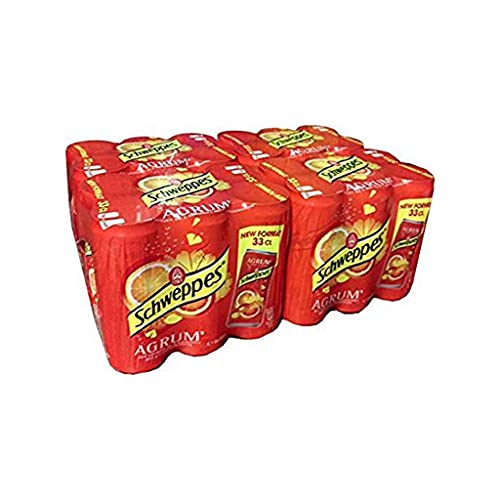 Schweppes Agrum Zero 33cl Slim (opakowanie 24 szt.) - obrazek 1