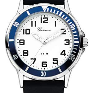 Garonne KQ14Q465 mm staal/rubber zwart-wit-blauw Garonne KQ14Q465 mm staal/rubber zwart-wit-blauw