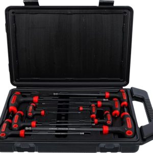 BGS Diy 7882 Zestaw wkrętaków typu T z bocznym grotem gniazdo sześciokątne 2 10 mm 9 szt.