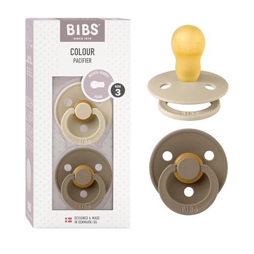 Bibs Colour 2 Pack Vanilla & Dark Oak L Smoczek Uspokajający Kauczuk Hevea Bibs Colour 2 Pack Vanilla & Dark Oak L Smoczek Uspokajający Kauczuk Hevea