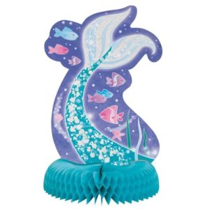 Bibułka dekoracja stołu 35 cm impreza syrenki Bibułka dekoracja stołu 35 cm impreza syrenki