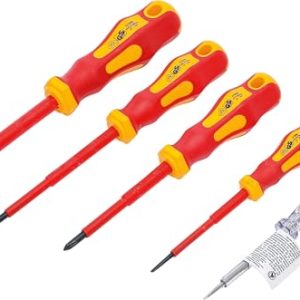 BGS Do it yourself 35815 Zestaw wkrętaków dla elektryków VDE rowek/rowek krzyżowy 5 szt. BGS Do it yourself 35815 Zestaw wkrętaków dla elektryków VDE rowek/rowek krzyżowy 5 szt.