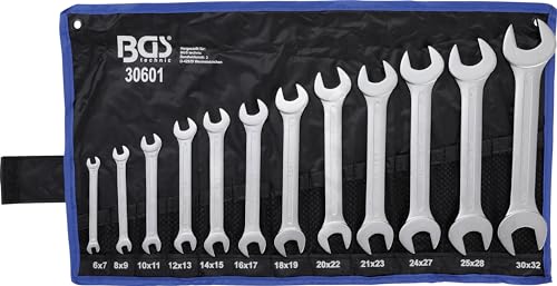 BGS 30601 Zestaw kluczy płaskich dwustronnych 6 32 mm 12 szt. - obrazek 1