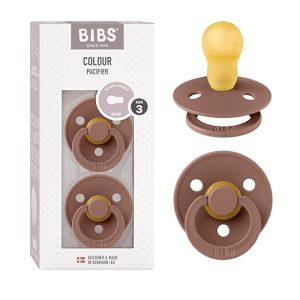 BIBS Smoczek Uspokajający 2-Pack Woodchuck i Blush Rozmiar L Kauczuk Naturalny BIBS Smoczek Uspokajający 2-Pack Woodchuck i Blush Rozmiar L Kauczuk Naturalny