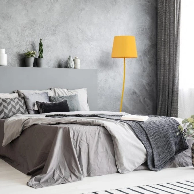 Lampa podłogowa żółta 150cm E27 NICOLA 6645 TK Lighting - obrazek 2