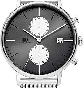 Danish Design Męski chronograf kwarcowy zegarek z bransoletką ze stali szlachetnej IQ78Q975 Danish Design Męski chronograf kwarcowy zegarek z bransoletką ze stali szlachetnej IQ78Q975