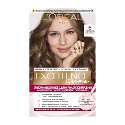 L 'Oreal Paris Excellence Creme Dark Brown 6 L 'Oreal Paris Excellence Creme Dark Brown 6