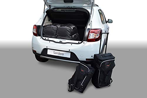 car-bags.com D20201S Sandero Travel Bag Set Trolley 3X Handbag - obrazek 1