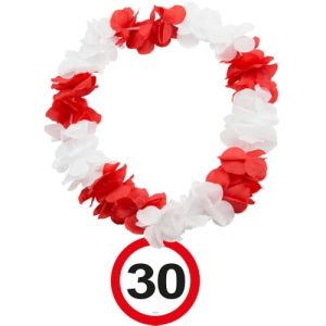 Naszyjnik hawajski, ’30 Traffic Birthday’ Naszyjnik hawajski, ’30 Traffic Birthday’