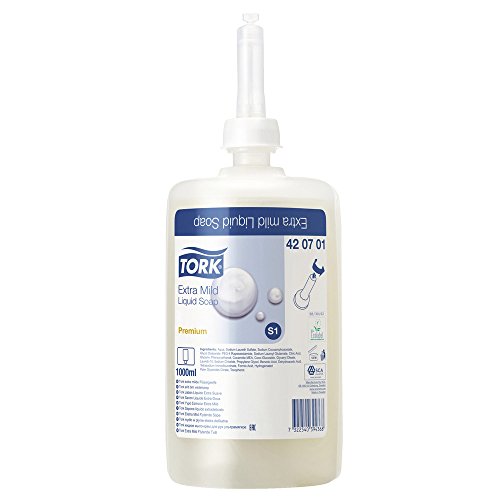 Tork Sensitive Hand mydło w płynie S1, testowane dermatologicznie, 6 x 1000 ml, 420701 Tork Sensitive Hand mydło w płynie S1, testowane dermatologicznie, 6 x 1000 ml, 420701