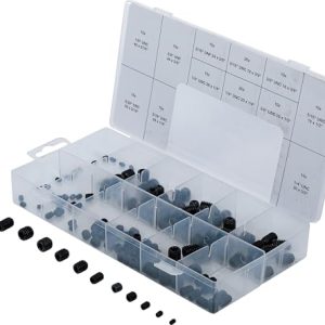 BGS 14136 Asortyment śrub bez łba calowy 160 szt. BGS 14136 Asortyment śrub bez łba calowy 160 szt.