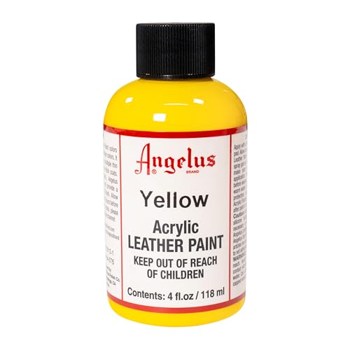 Angelus farba skórzana 100 ml żółty
