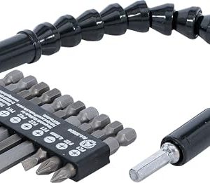 BGS Diy 20804 Zestaw bitów z elastycznym wałkiem napęd 6,3 mm (1/4″) 11 szt.